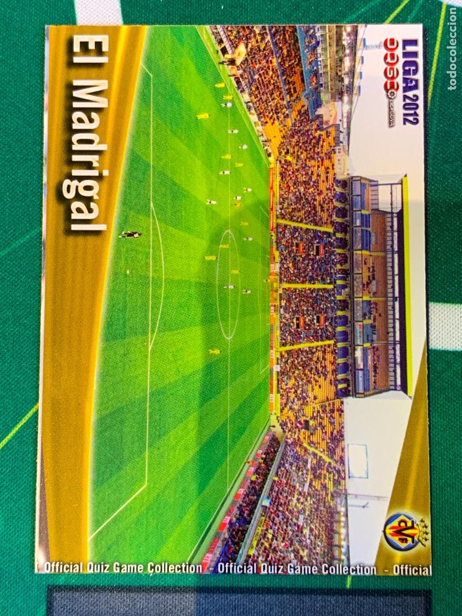 Cromos de Futebol: 83 El Madrigal Villarreal Estadio FICHAS LIGA MUNDICROMO 2011 2012 11 12