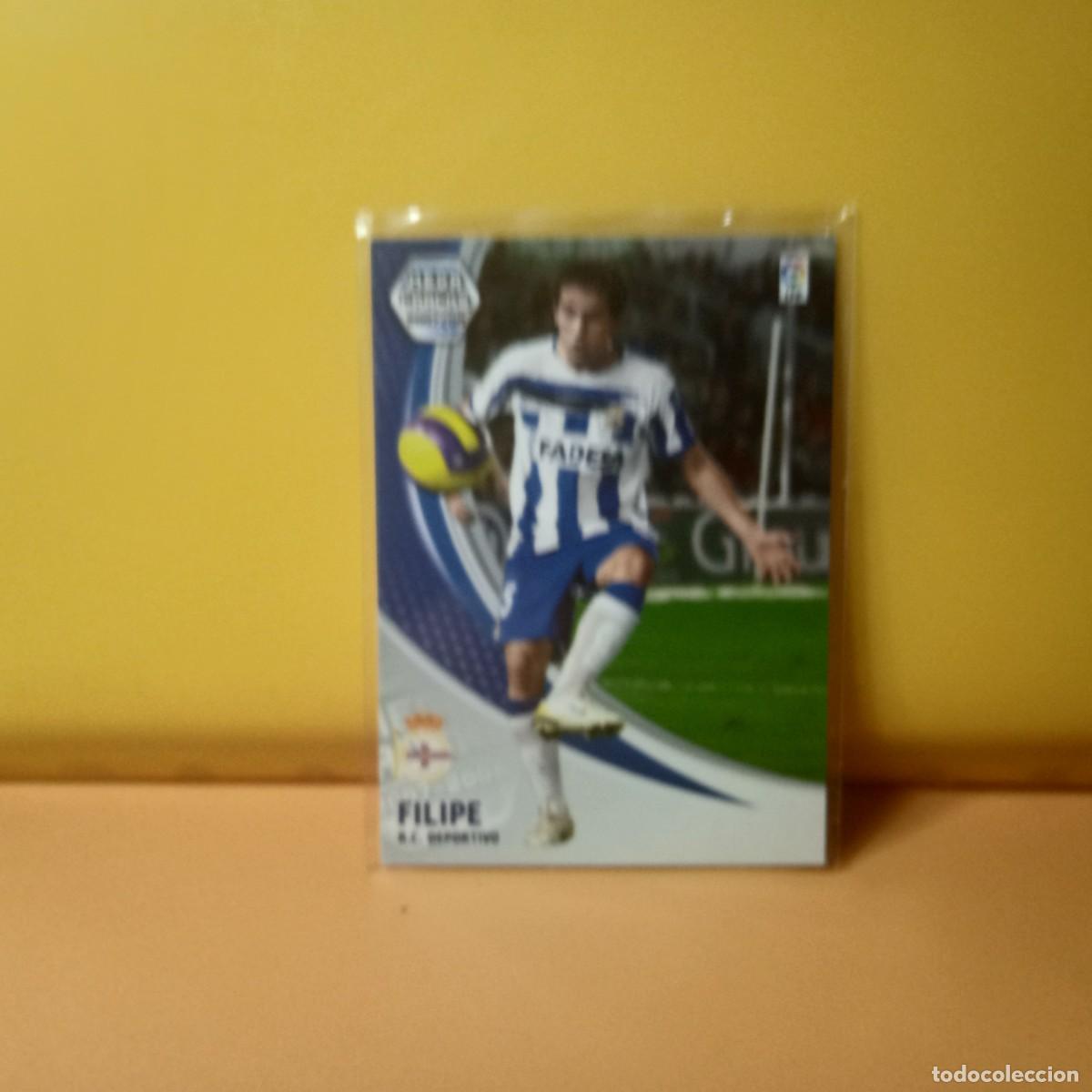 Cromos de Futebol: MEGACRACKS 2007 2008 07 08 DEPORTIVO LA CORU&Ntilde;A FILIPE 97