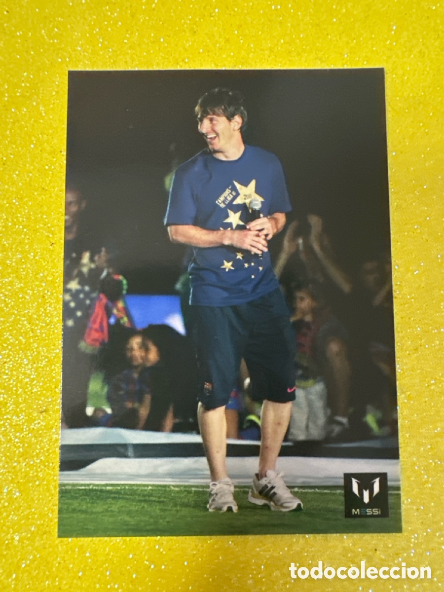 Cromos de F&uacute;tbol: 52 OFFICIAL MESSI CARD COLLECTION 2013 EDITORIAL ICONS