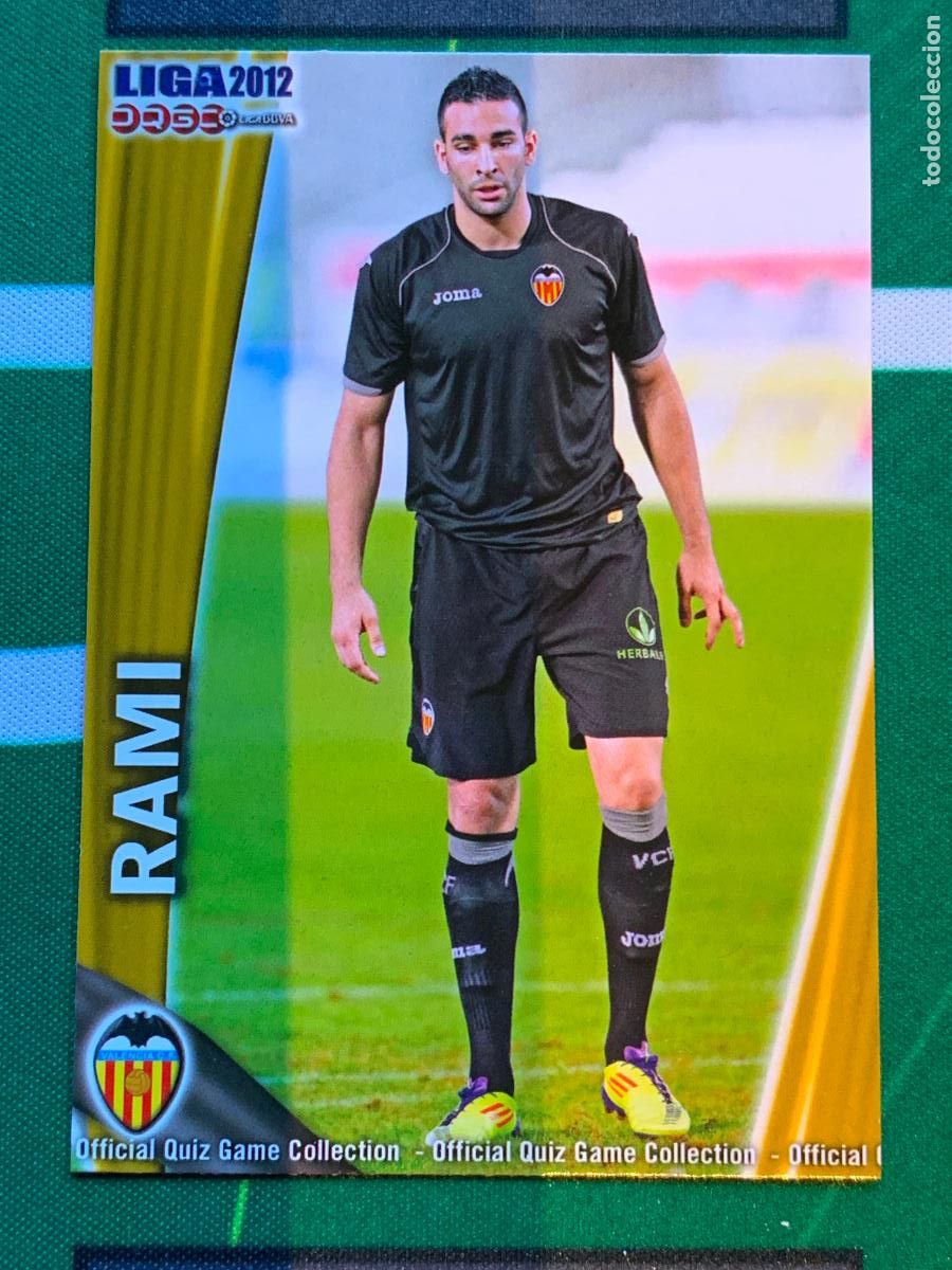 Cromos de Futebol: 62 Rami Valencia Base card FICHAS LIGA MUNDICROMO 2011 2012 11 12
