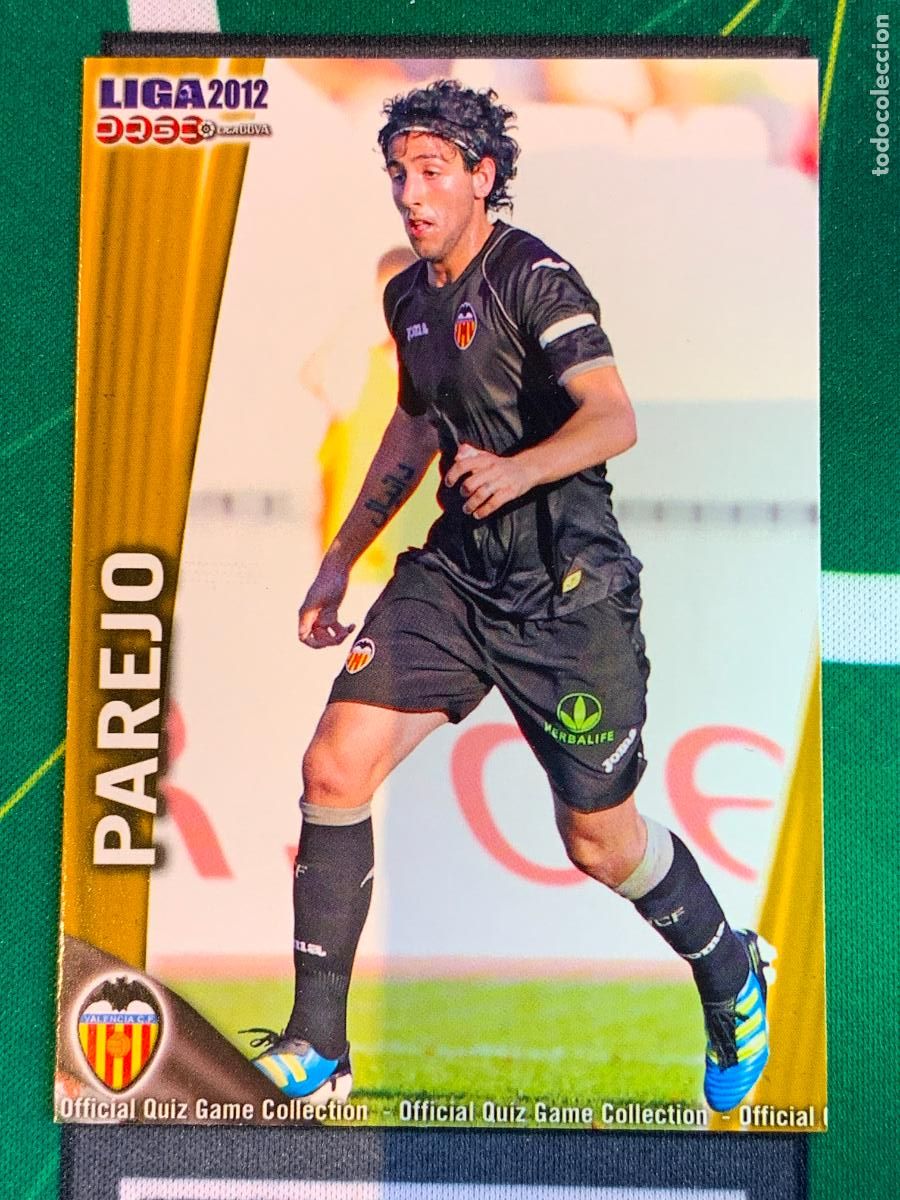 Cromos de Futebol: 73 Parejo Valencia Base card FICHAS LIGA MUNDICROMO 2011 2012 11 12