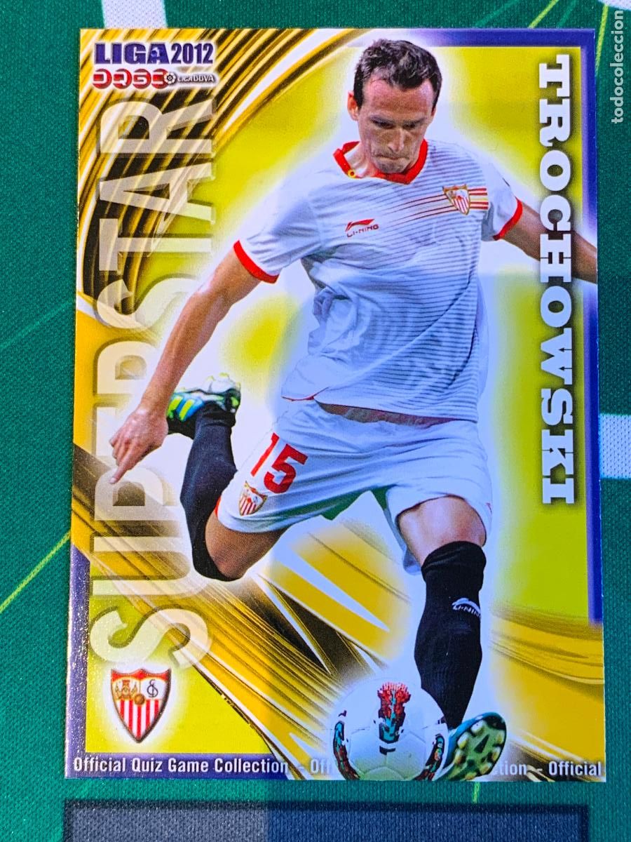 Cromos de f&uacute;tbol: 132 Trochowski Sevilla Superstar FICHAS LIGA MUNDICROMO 2011 2012 11 12