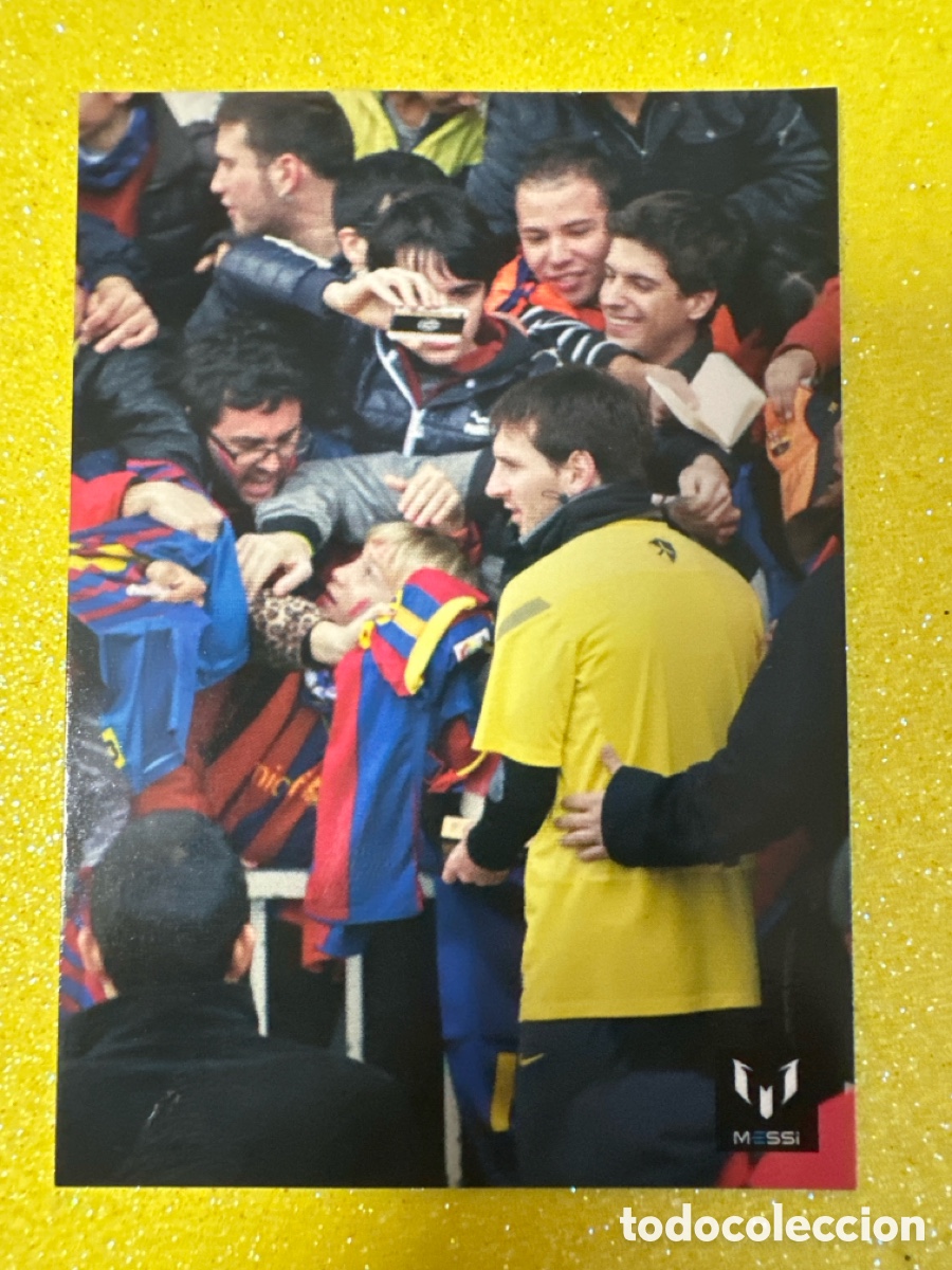 Cromos de F&uacute;tbol: 69 OFFICIAL MESSI CARD COLLECTION 2013 EDITORIAL ICONS
