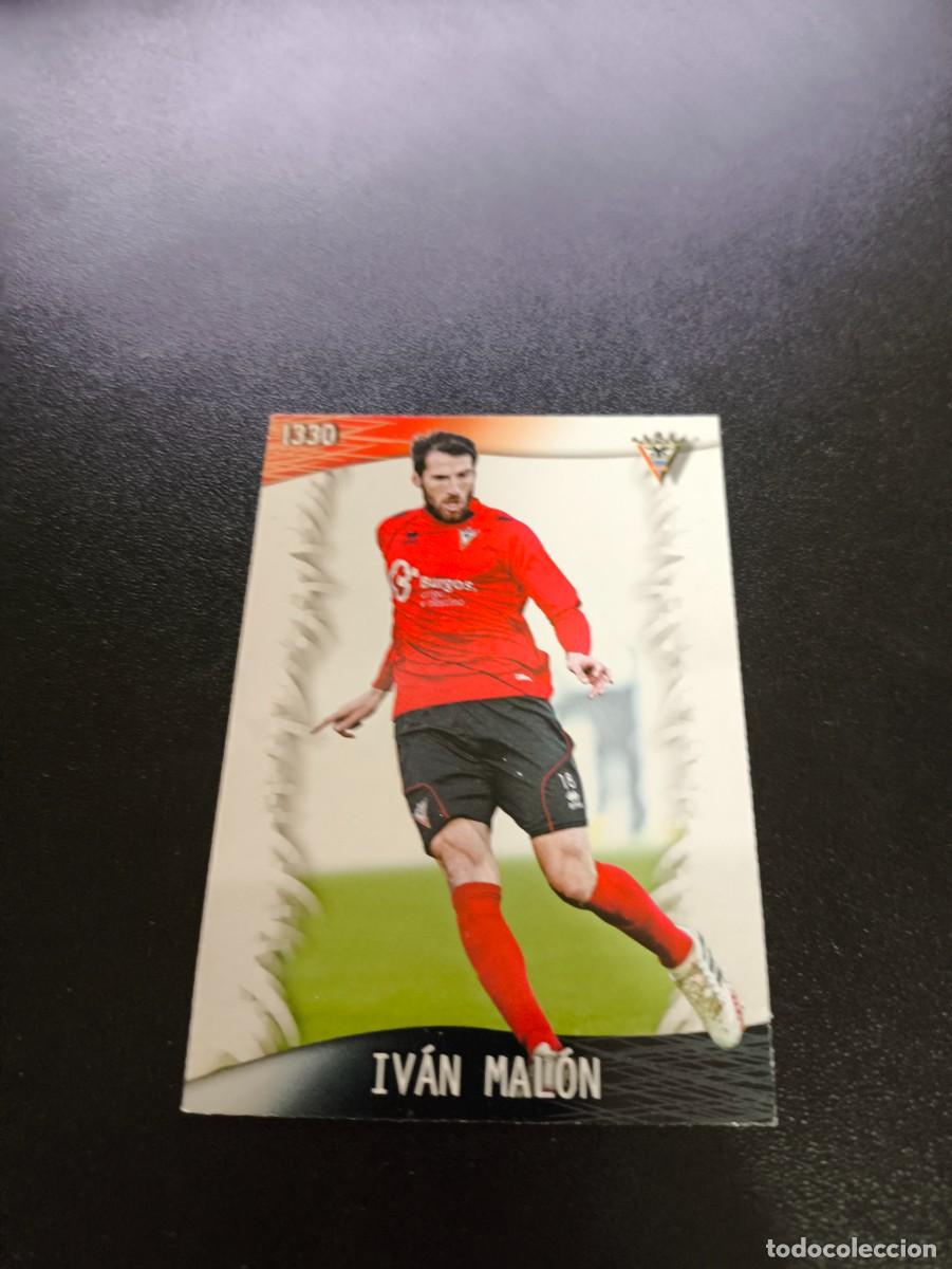 Cromos de F&uacute;tbol: 1330 Iv&aacute;n Mal&oacute;n MIRANDES ULTIMA HORA V MUNDICROMO LIGA 2013 2014 13 14 PLATINUM PANINI ESTE