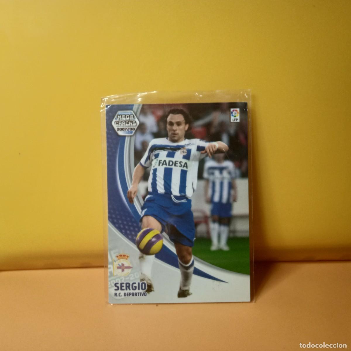 Cartes &agrave; collectionner de Football: MEGACRACKS 2007 2008 07 08 DEPORTIVO LA CORU&Ntilde;A SERGIO 100
