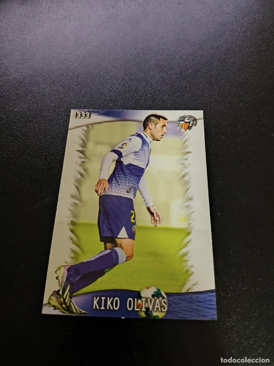 Cromos de F&uacute;tbol: 1333 Kiko Olivas SABADELL ULTIMA HORA V MUNDICROMO LIGA 2013 2014 13 14 PLATINUM PANINI ESTE