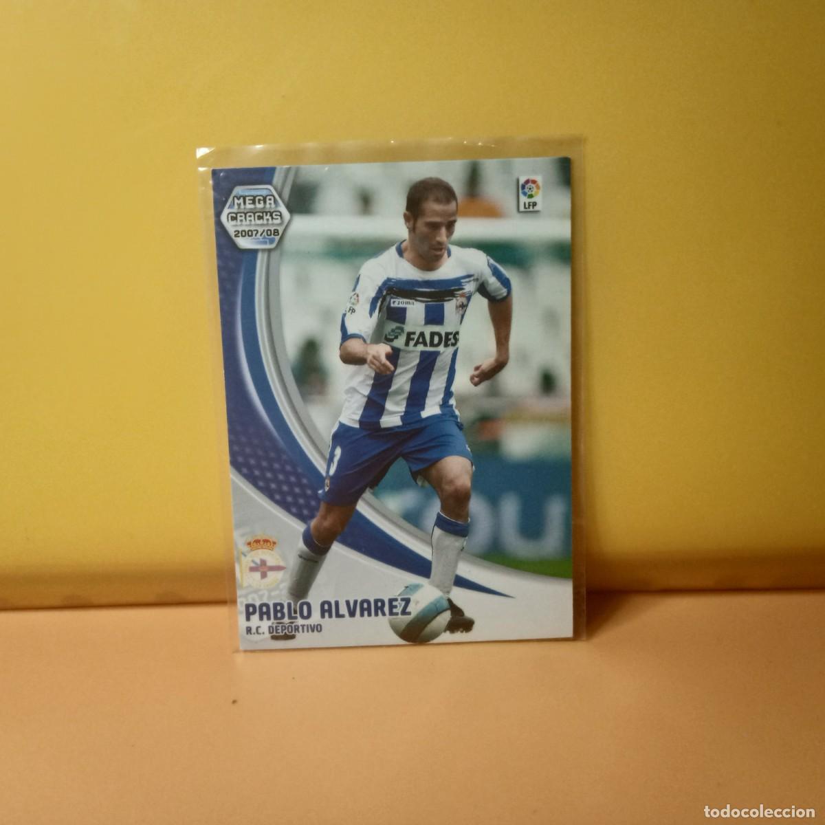 Cromos de F&uacute;tbol: MEGACRACKS 2007 2008 07 08 DEPORTIVO LA CORU&Ntilde;A PABLO ALVAREZ 102