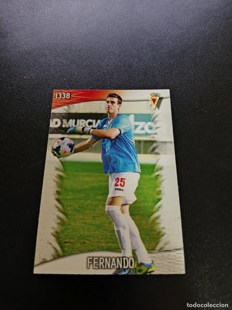 Cromos de F&uacute;tbol: 1338 Fernando MURCIA ULTIMA HORA V MUNDICROMO LIGA 2013 2014 13 14 PLATINUM PANINI ESTE