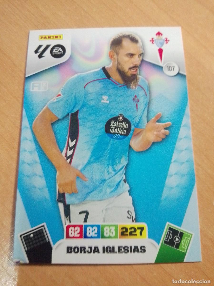Cromos de F&uacute;tbol: 107 BORJA IGLESIAS DEL CELTA 25 26 ADRENALYN XL 2025 2026