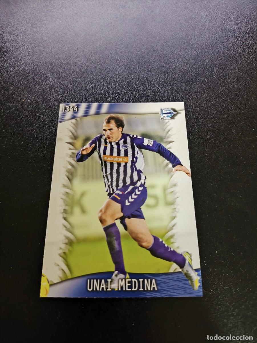 Cromos de F&uacute;tbol: 1344 UNAI MEDINA ALAVES ULTIMA HORA V MUNDICROMO LIGA 2013 2014 13 14 PLATINUM PANINI ESTE
