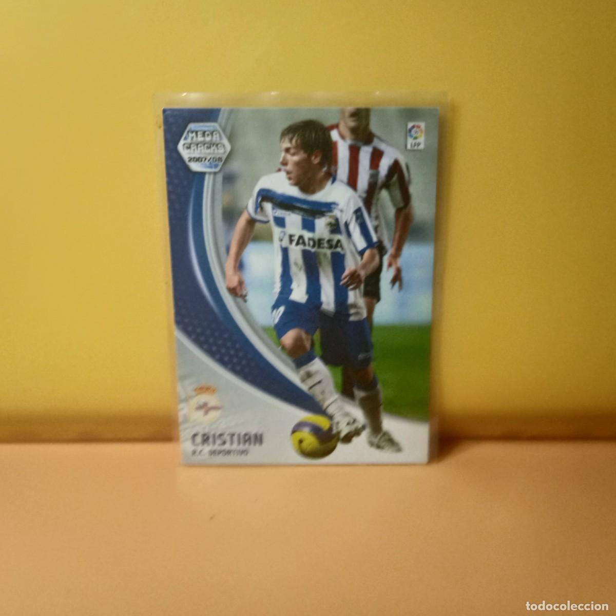 Cromos de F&uacute;tbol: MEGACRACKS 2007 2008 07 08 DEPORTIVO LA CORU&Ntilde;A CRISTIAN 104