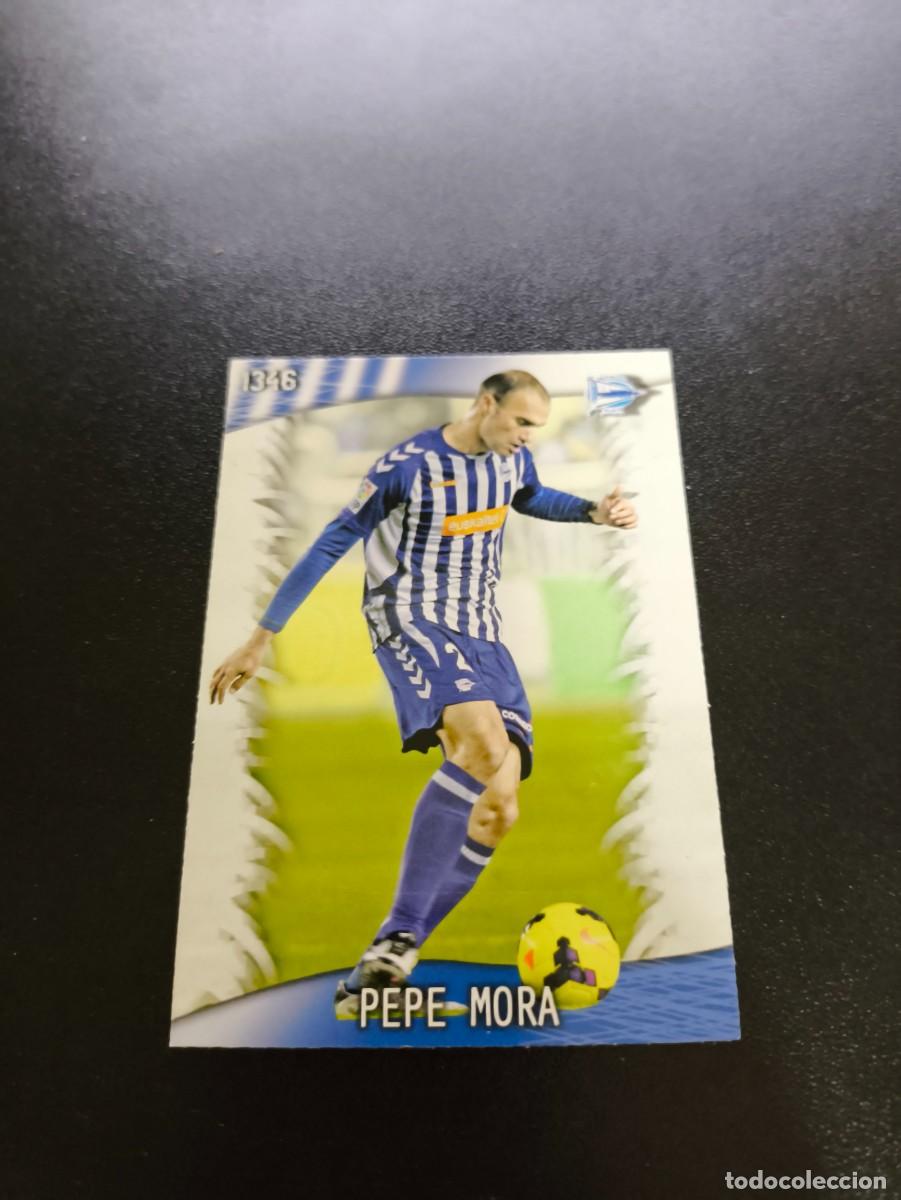 Cromos de F&uacute;tbol: 1346 Pepe Mora ALAVES ULTIMA HORA V MUNDICROMO LIGA 2013 2014 13 14 PLATINUM PANINI ESTE