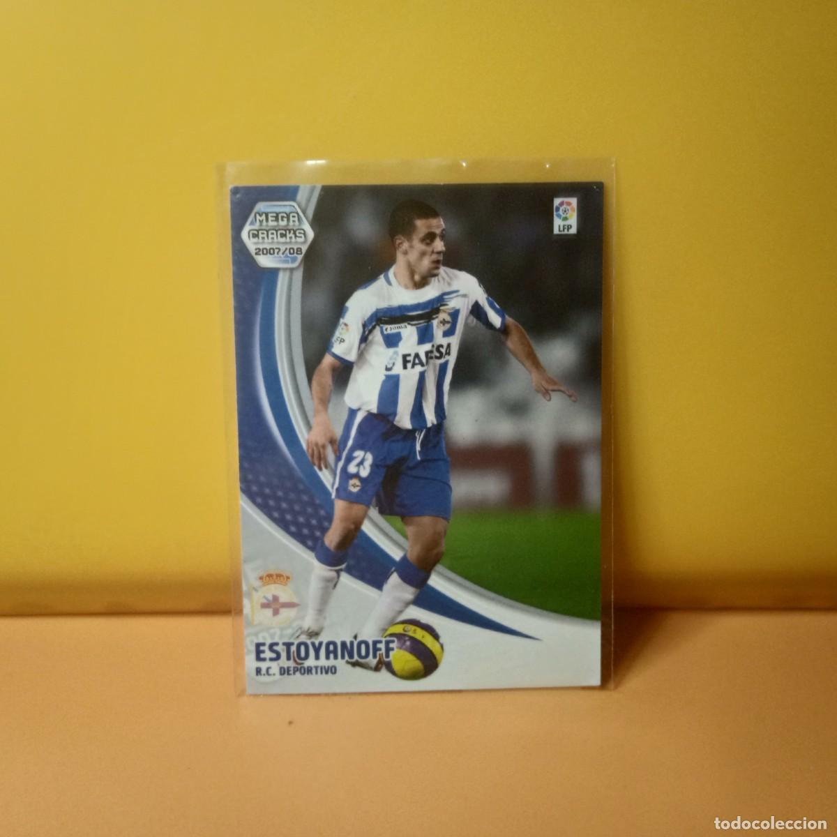 Cromos de F&uacute;tbol: MEGACRACKS 2007 2008 07 08 DEPORTIVO LA CORU&Ntilde;A ESTOYANOFF 105