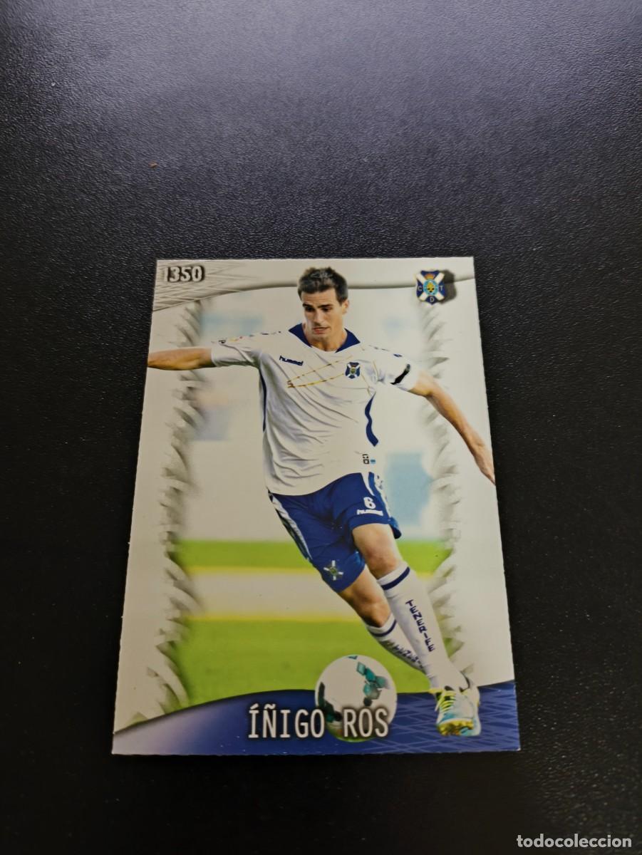 Cromos de F&uacute;tbol: 1350 &Iacute;&ntilde;igo Ros TENERIFE ULTIMA HORA V MUNDICROMO LIGA 2013 2014 13 14 PLATINUM PANINI ESTE