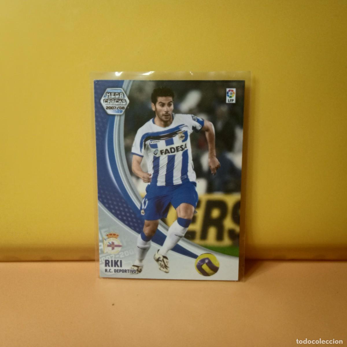 Cromos de F&uacute;tbol: MEGACRACKS 2007 2008 07 08 DEPORTIVO LA CORU&Ntilde;A RIKI 106