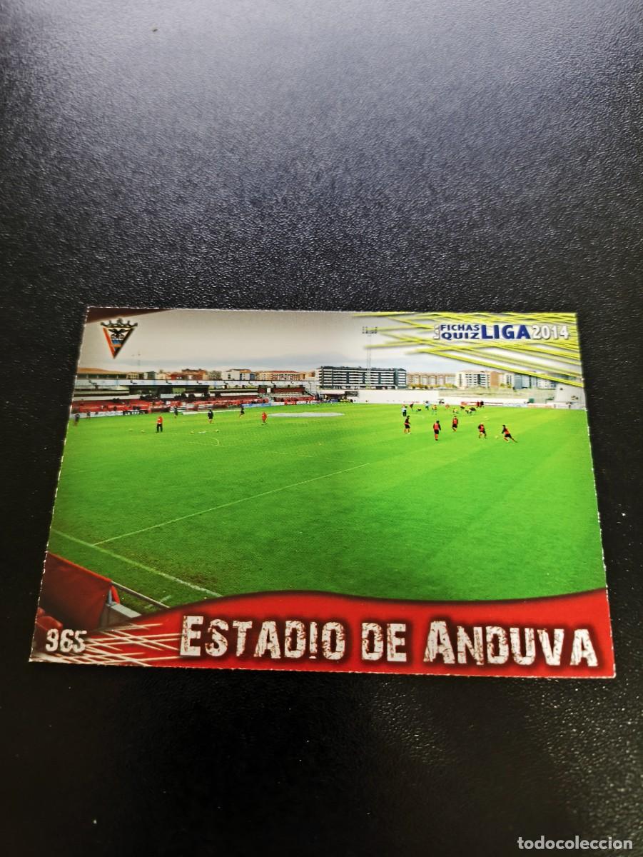 Cromos de F&uacute;tbol: 965 ANDUVA BRILLO LISO MIRANDES MUNDICROMO LIGA 2013 2014 13 14 PLATINUM PANINI ESTE