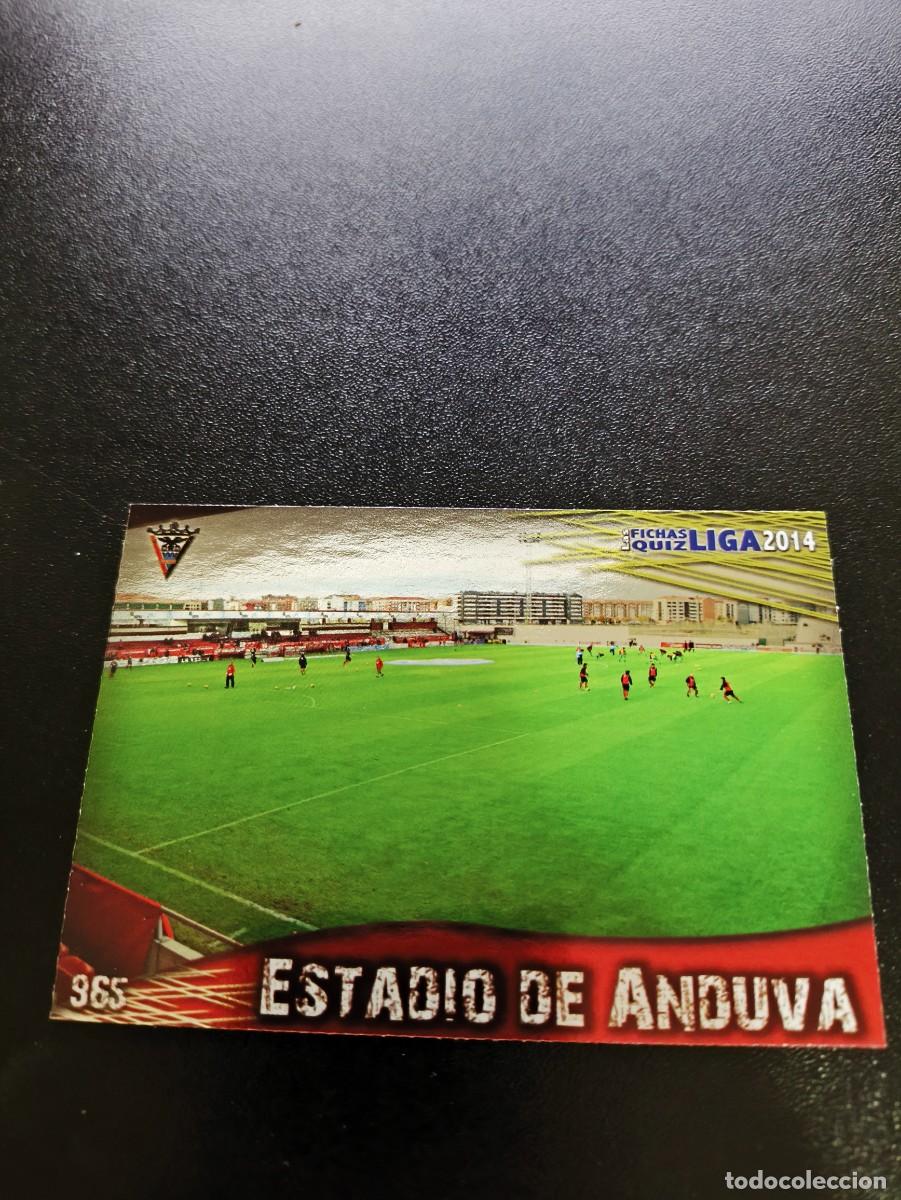 Cromos de F&uacute;tbol: 965 ANDUVA BRILLO LISO MIRANDES MUNDICROMO LIGA 2013 2014 13 14 PLATINUM PANINI ESTE