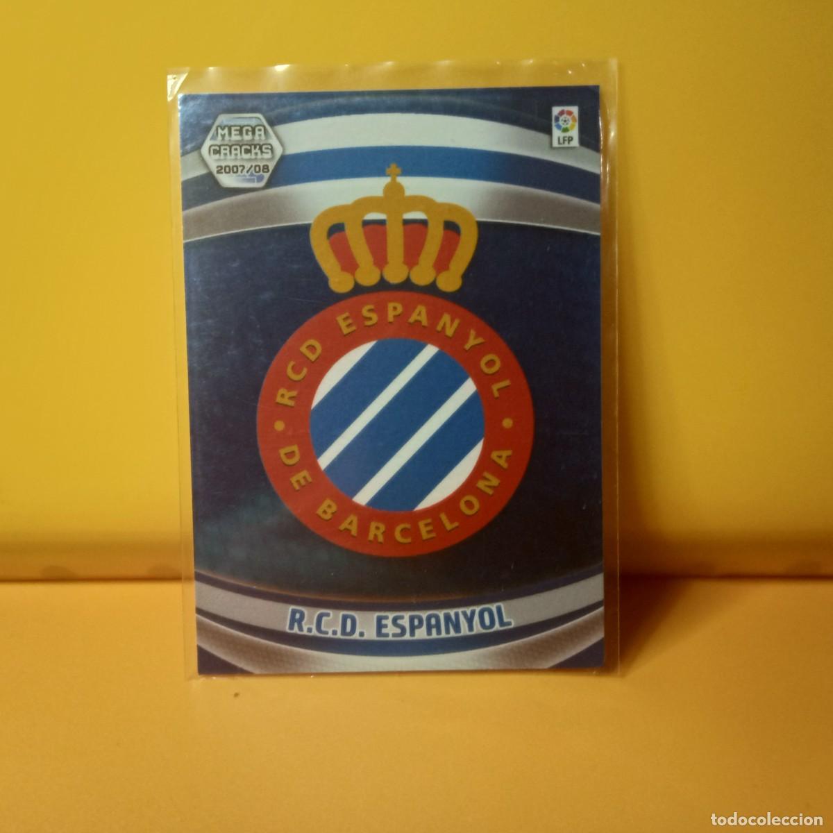 Cromos de F&uacute;tbol: MEGACRACKS 2007 2008 07 08 R.C.D ESPANYOL ESCUDO 109