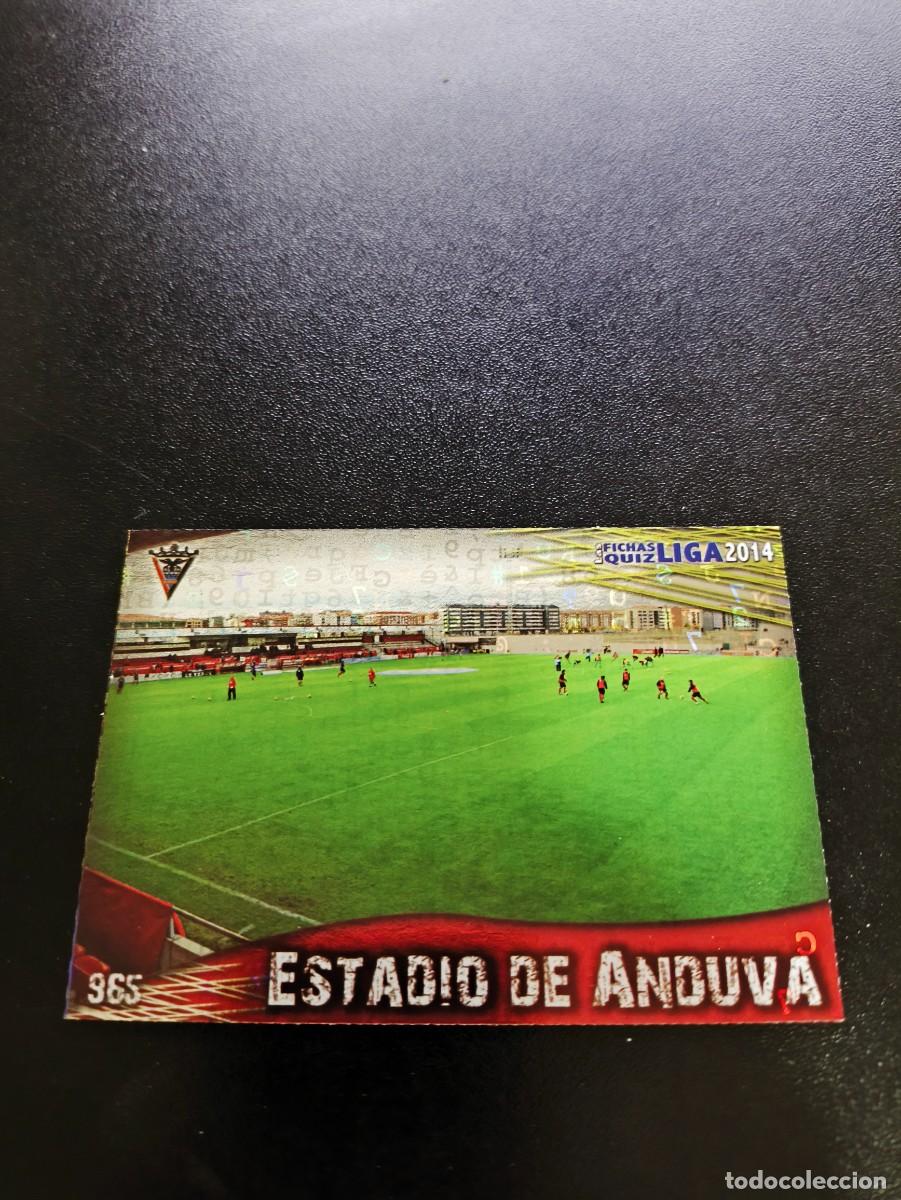 Cromos de F&uacute;tbol: 965 ANDUVA BRILLO LETRAS MIRANDES MUNDICROMO LIGA 2013 2014 13 14 PLATINUM PANINI ESTE