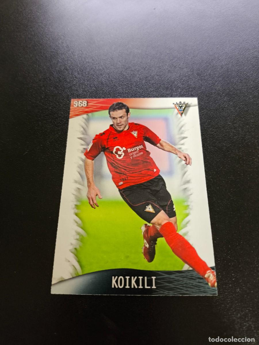 Cromos de F&uacute;tbol: 968 Koikili MIRANDES MUNDICROMO LIGA 2013 2014 13 14 PLATINUM PANINI ESTE