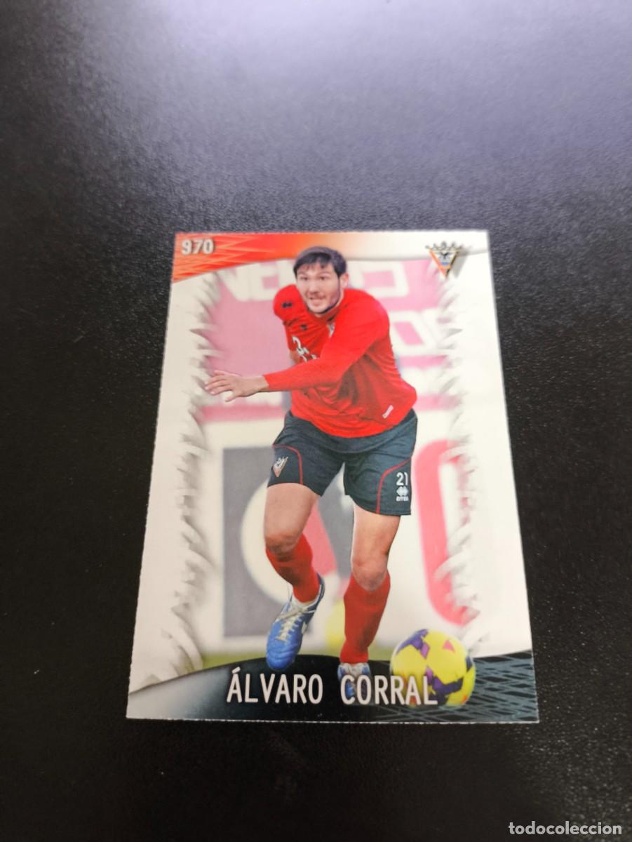 Cromos de F&uacute;tbol: 970 &Aacute;lvaro Corral MIRANDES MUNDICROMO LIGA 2013 2014 13 14 PLATINUM PANINI ESTE