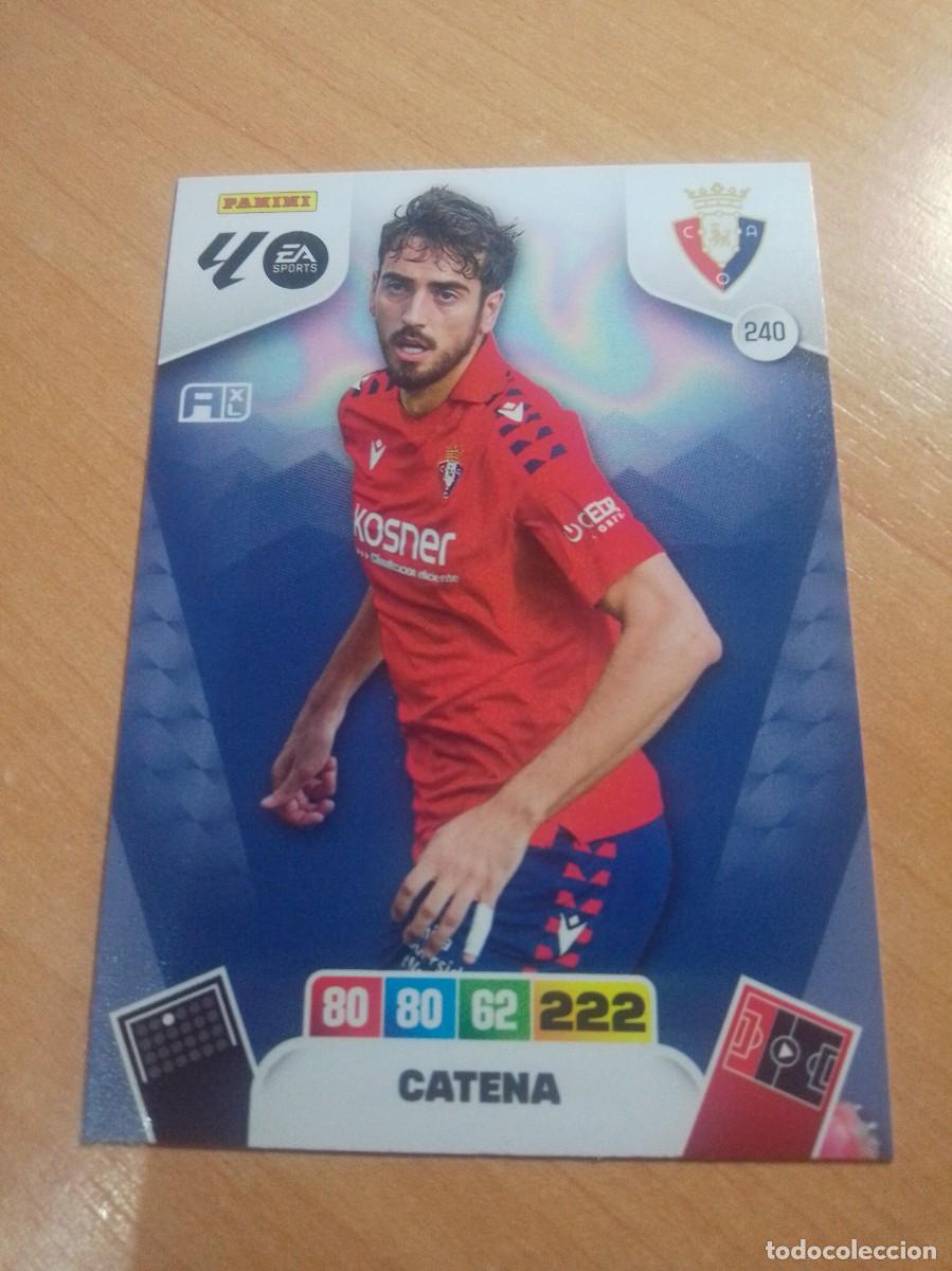 Cromos de F&uacute;tbol: 240 CATENA DEL OSASUNA 25 26 ADRENALYN XL 2025 2026