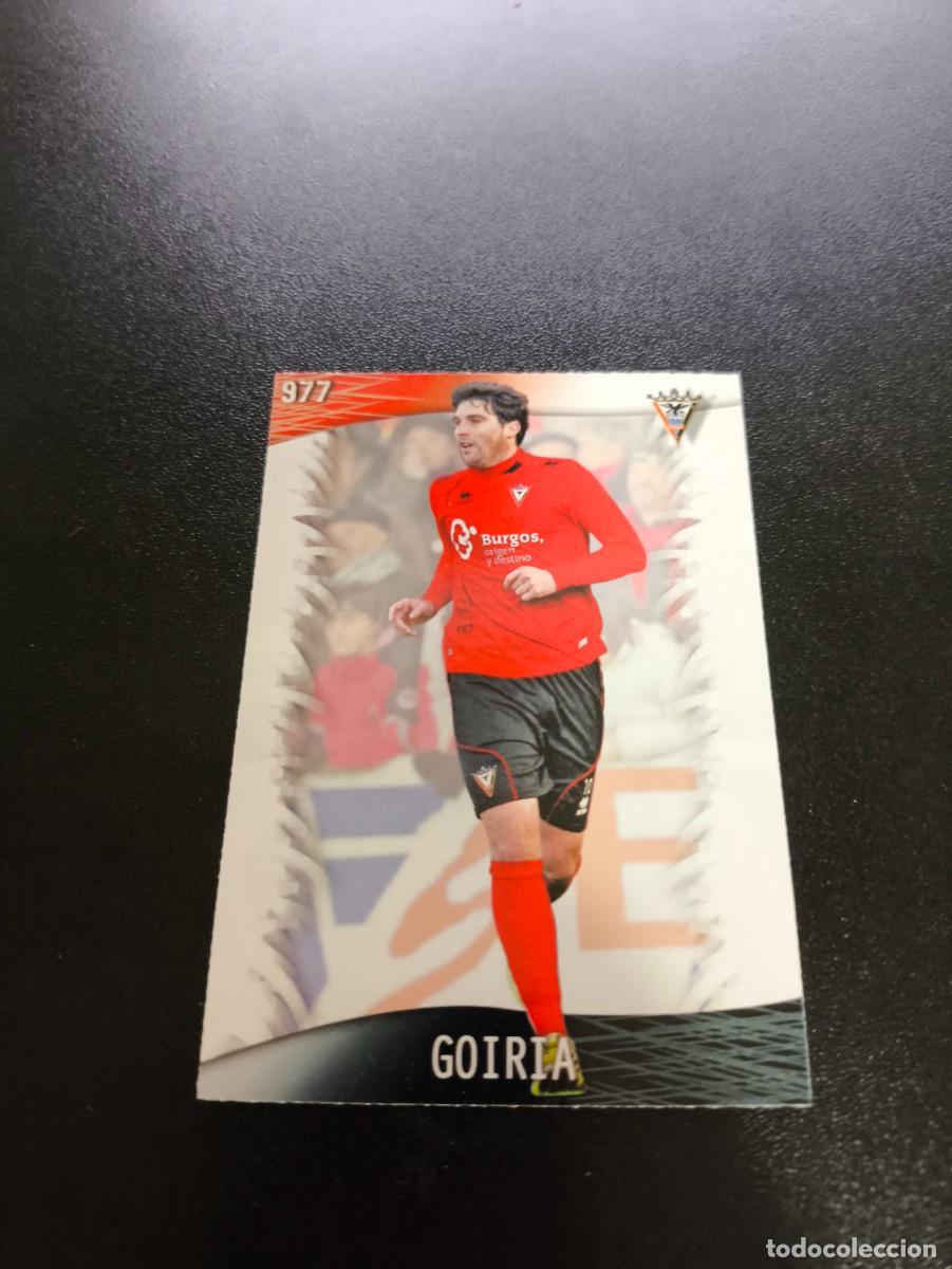 Cromos de F&uacute;tbol: 977 Goiria MIRANDES MUNDICROMO LIGA 2013 2014 13 14 PLATINUM PANINI ESTE