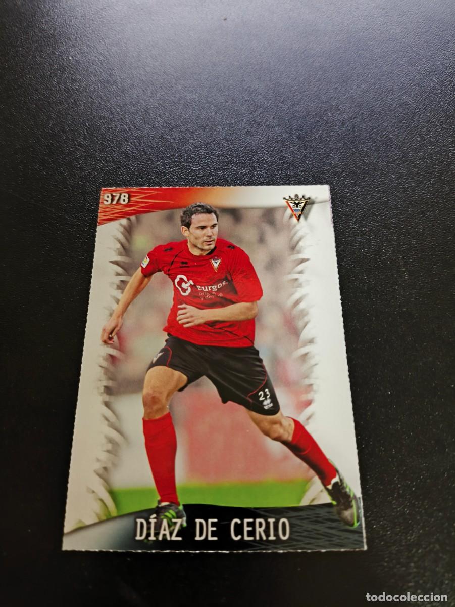 Cromos de F&uacute;tbol: 978 D&iacute;az de Cerio MIRANDES MUNDICROMO LIGA 2013 2014 13 14 PLATINUM PANINI ESTE