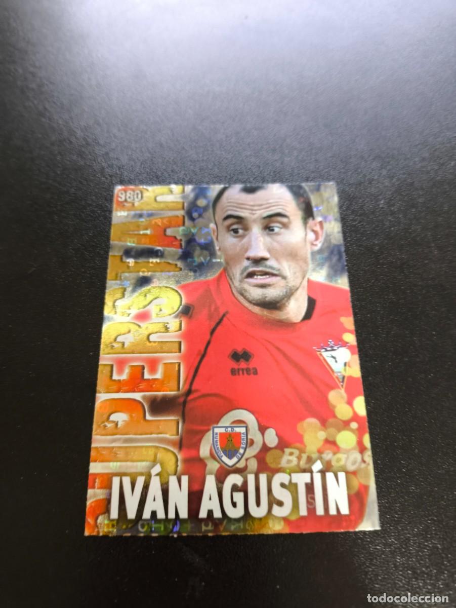 Cromos de F&uacute;tbol: 980 IVAN AGUSTIN SUPERSTAR LETRAS MIRANDES MUNDICROMO LIGA 2013 2014 13 14 PLATINUM PANINI ESTE
