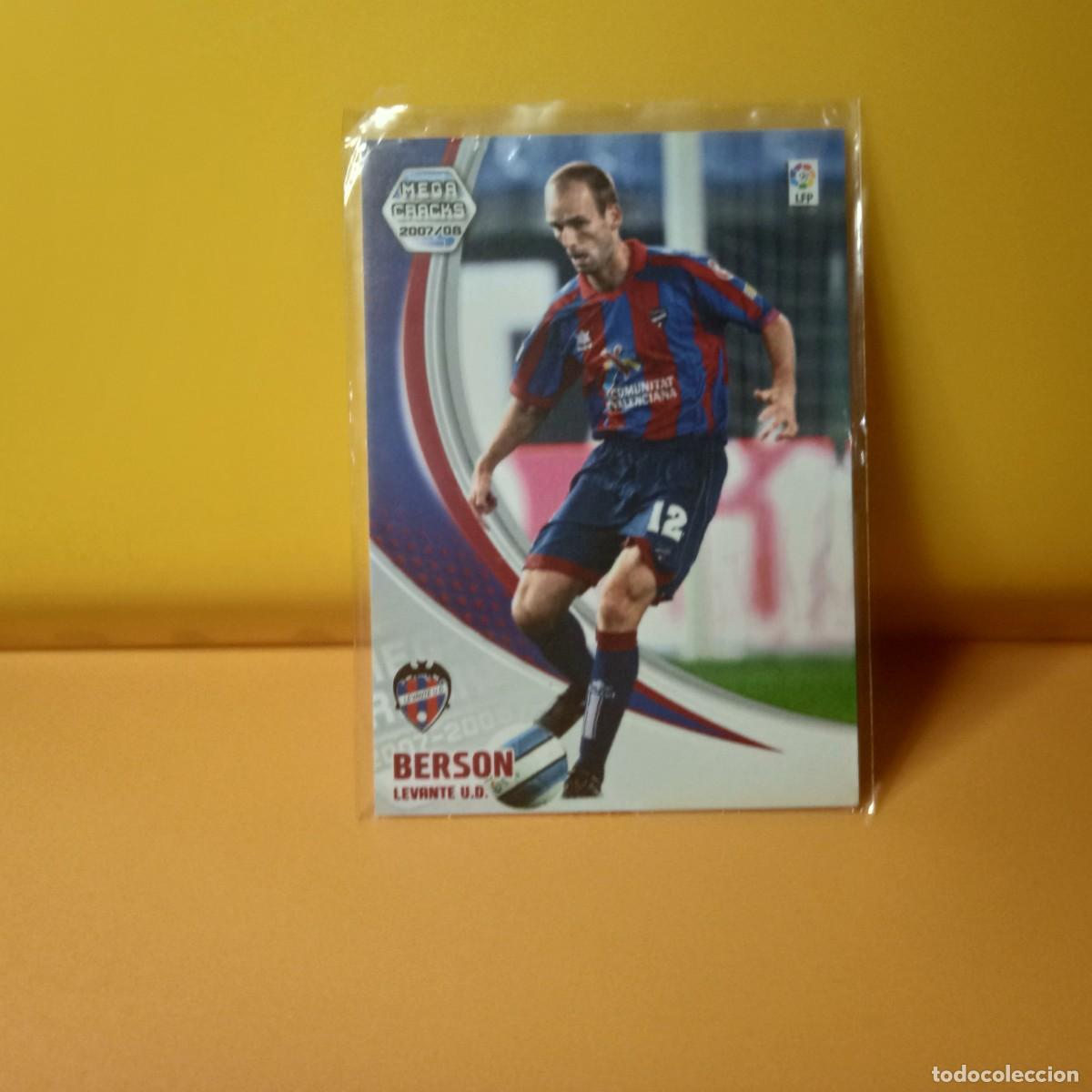 Cromos de F&uacute;tbol: MEGACRACKS 2007 2008 07 08 LEVANTE U.D BERSON 154
