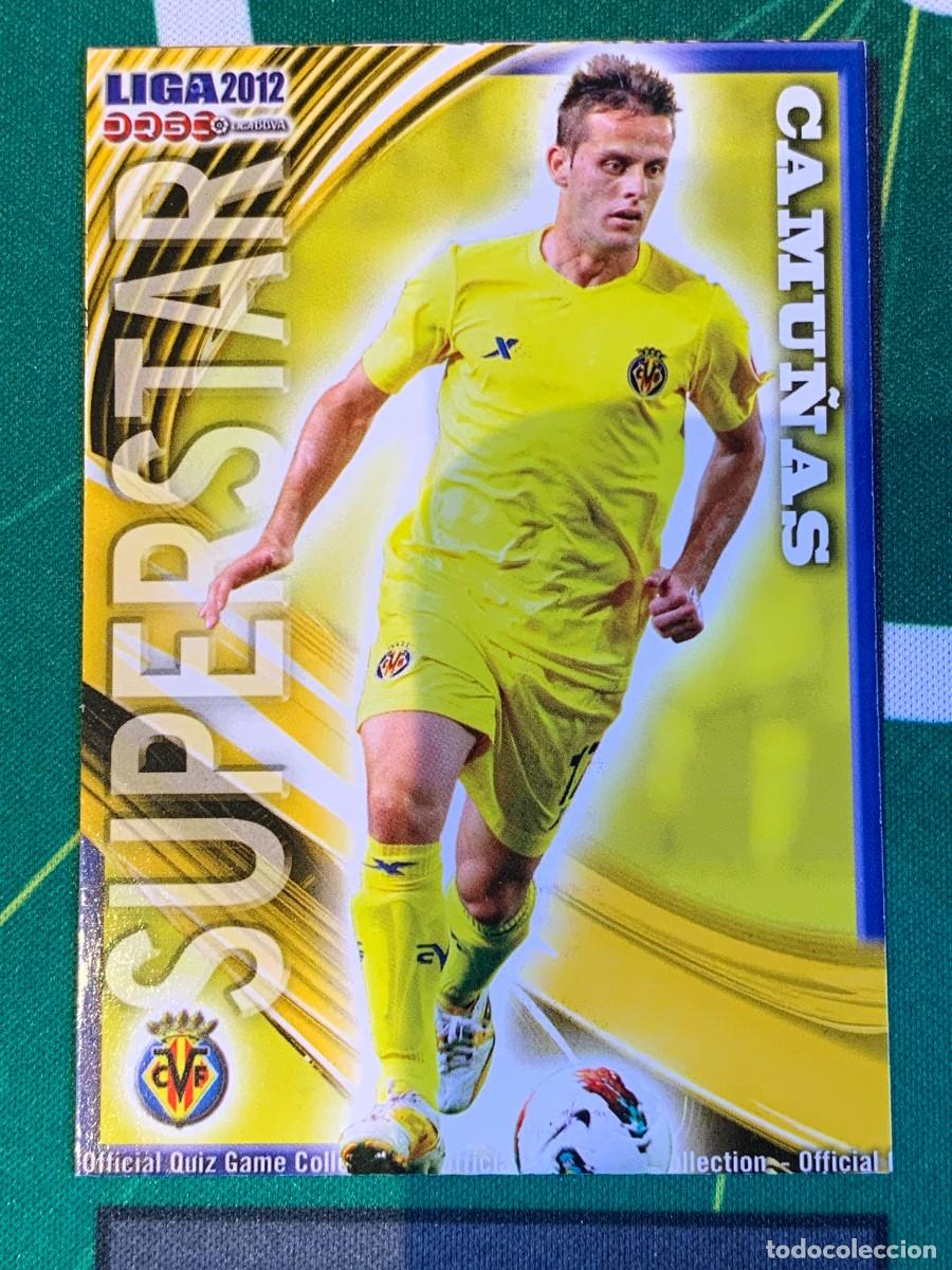 Cromos de f&uacute;tbol: 106 Camu&ntilde;as Villarreal Superstar FICHAS LIGA MUNDICROMO 2011 2012 11 12