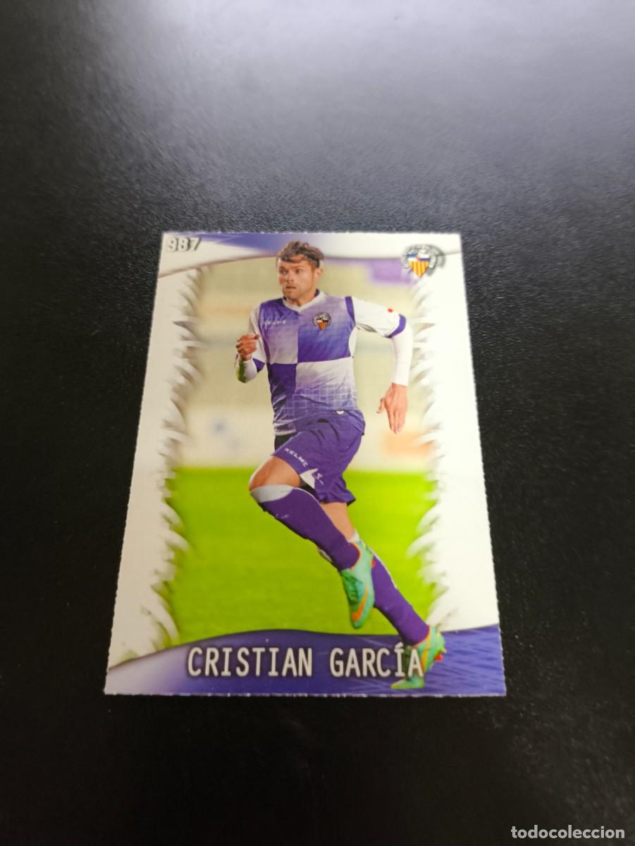 Cromos de F&uacute;tbol: 987 Cristian Garc&iacute;a SABADELL MUNDICROMO LIGA 2013 2014 13 14 PLATINUM PANINI ESTE