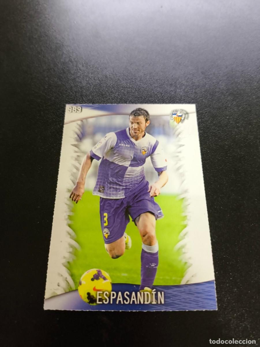 Cromos de F&uacute;tbol: 989 Espasand&iacute;n SABADELL MUNDICROMO LIGA 2013 2014 13 14 PLATINUM PANINI ESTE