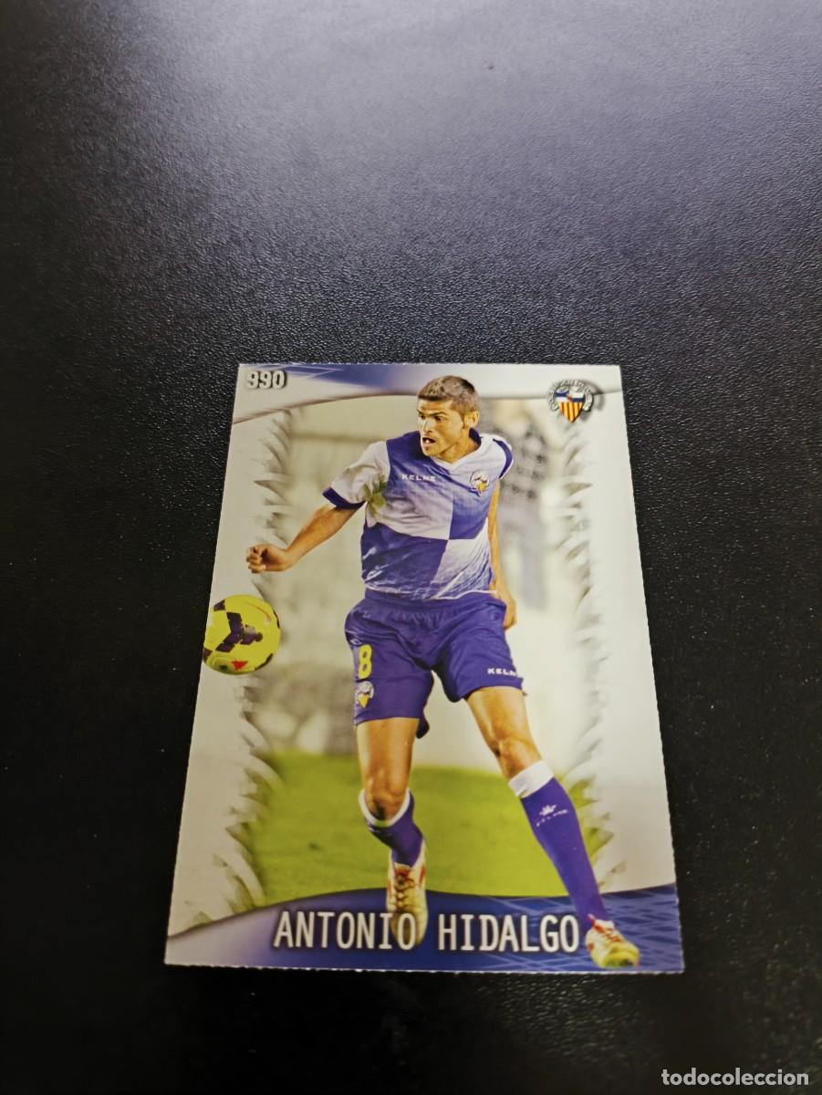 Cromos de Futebol: 990 Antonio Hidalgo SABADELL MUNDICROMO LIGA 2013 2014 13 14 PLATINUM PANINI ESTE