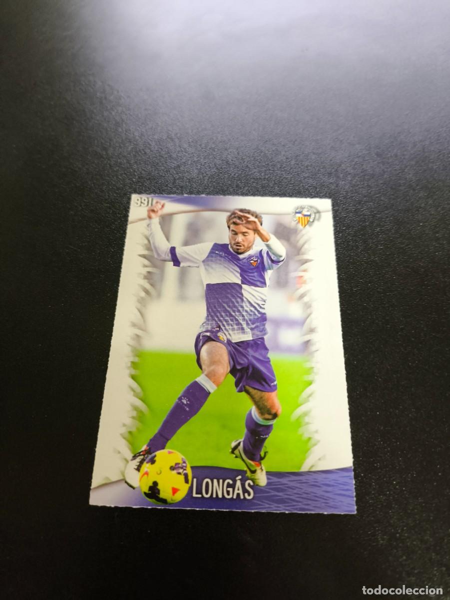 Cromos de F&uacute;tbol: 991 Long&aacute;s SABADELL MUNDICROMO LIGA 2013 2014 13 14 PLATINUM PANINI ESTE