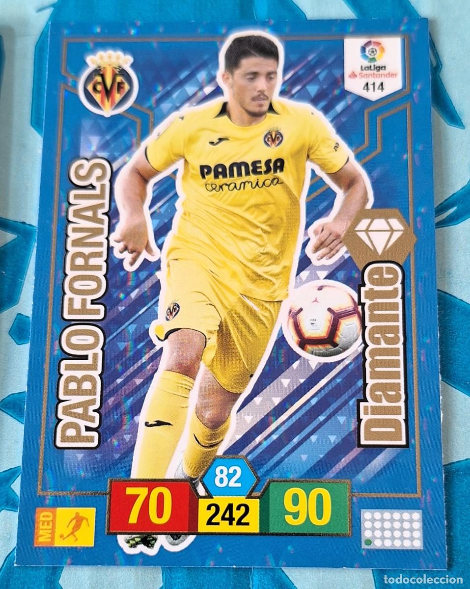 Cromos de F&uacute;tbol: Pablo Fornals Villarreal Panini Adrenalyn XL Diamante