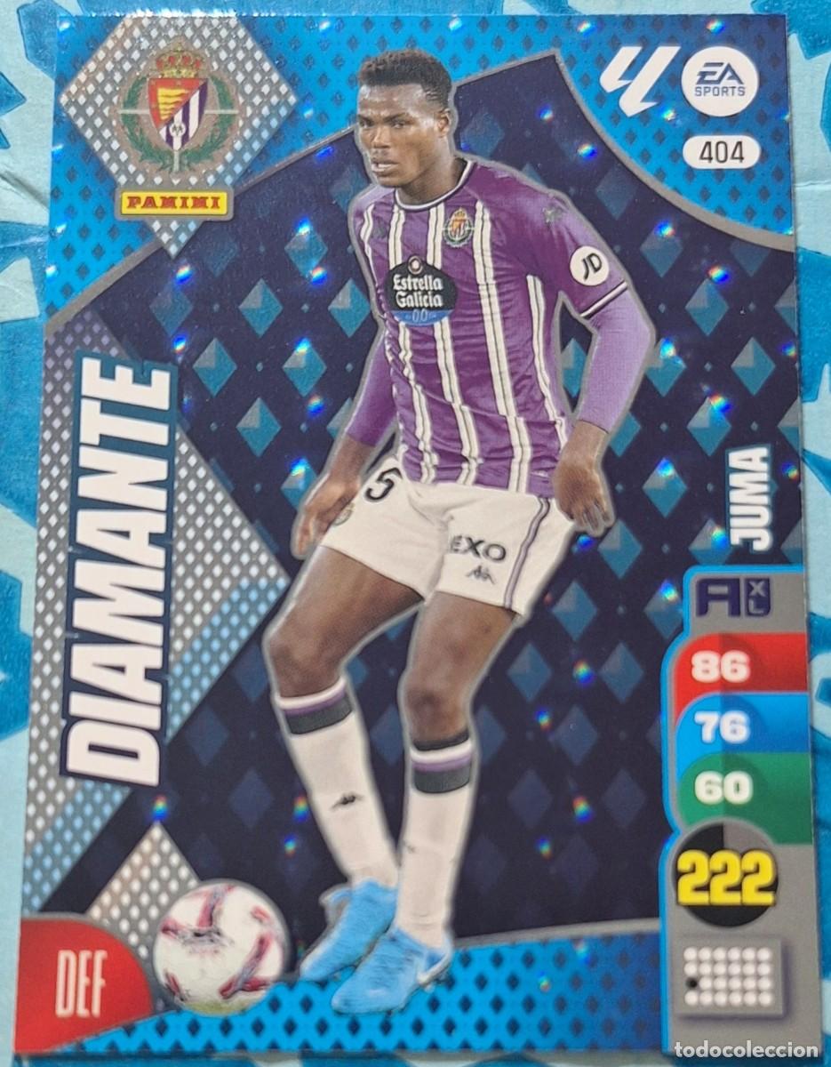 Cromos de F&uacute;tbol: Juma Valladolid Panini Adrenalyn XL Diamante