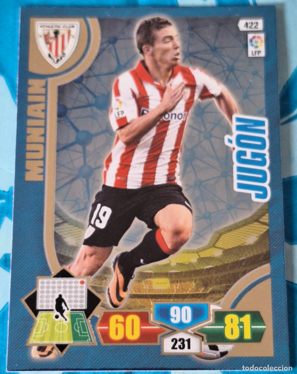 Cromos de F&uacute;tbol: Iker Muniain Athletic Bilbao Panini Adrenalyn XL Jugon