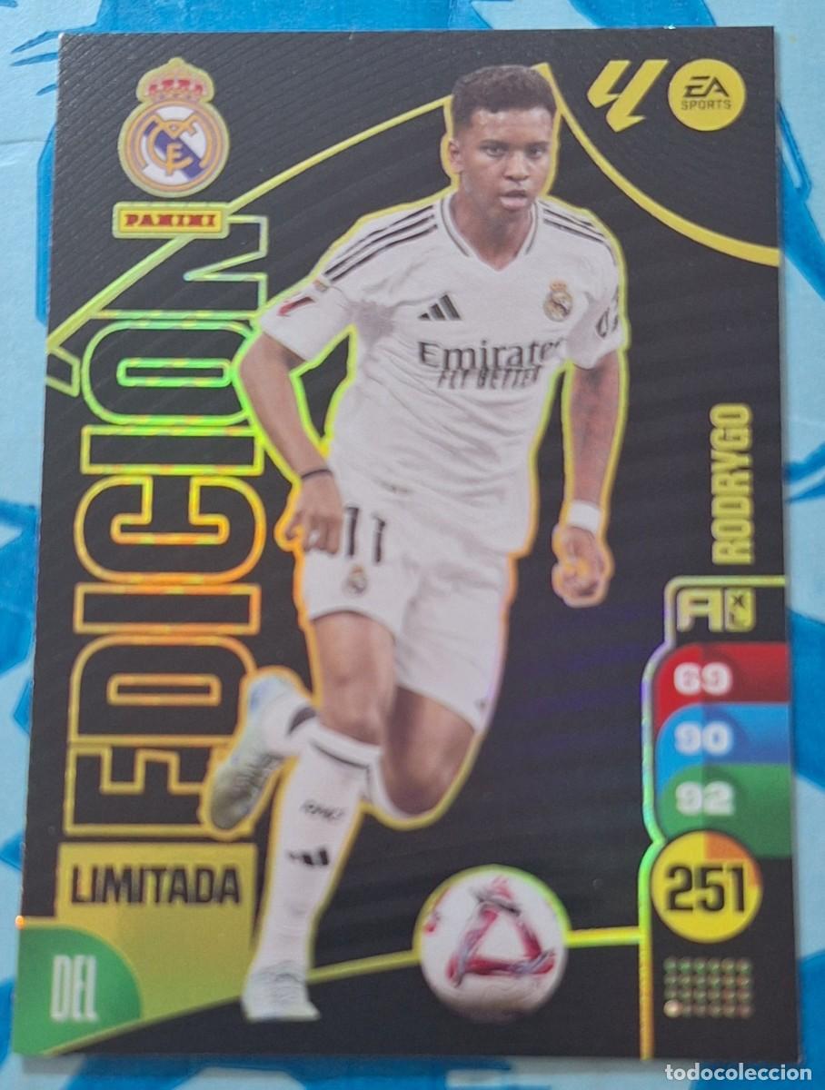 Cromos de F&uacute;tbol: Rodrygo Real Madrid Panini Adrenalyn XL Edicion Limitada