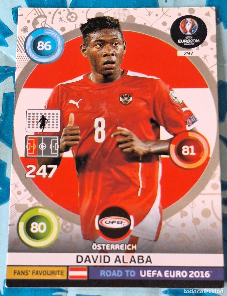 Cromos de F&uacute;tbol: David Alaba Austria Panini Adrenalyn XL Fan's Favourite