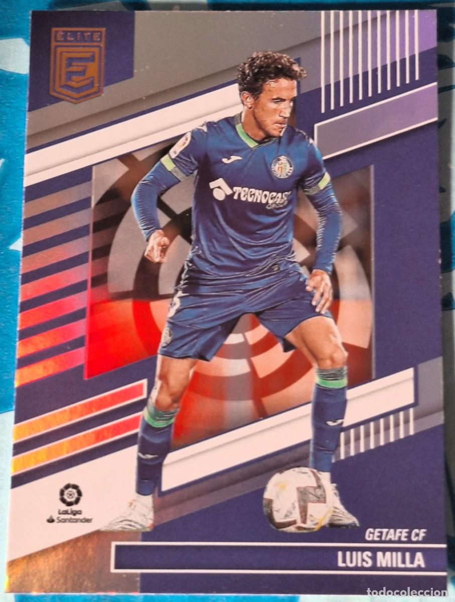 Cromos de F&uacute;tbol: Luis Milla Getafe Panini Donruss Elite Soccer