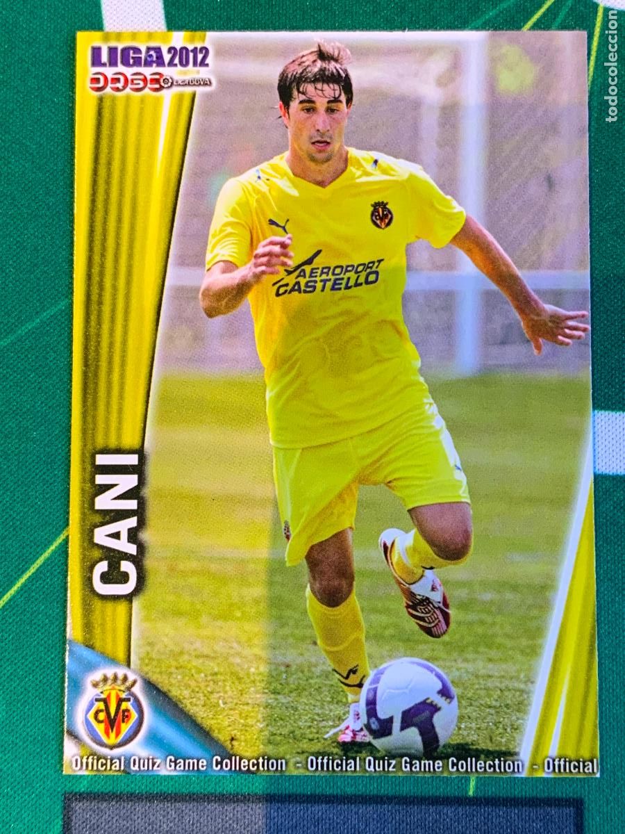 Football Stickers: 94 Cani Villarreal Base card FICHAS LIGA MUNDICROMO 2011 2012 11 12