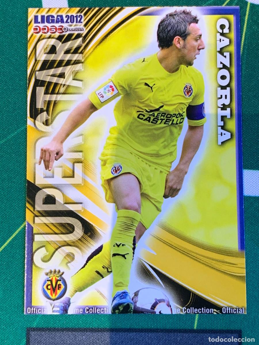Cromos de F&uacute;tbol: 106a Cazorla Villarreal Superstar FICHAS LIGA MUNDICROMO 2011 2012 11 12