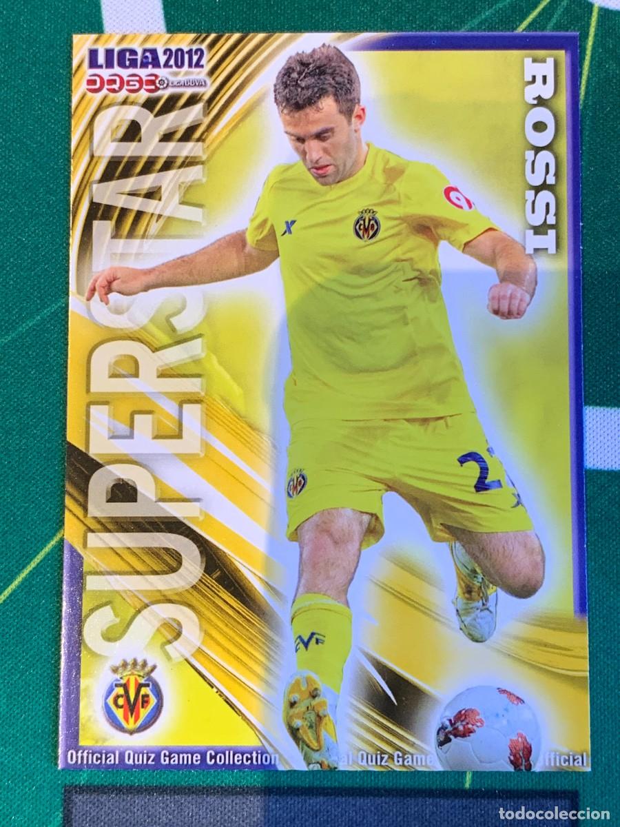 Cartes &agrave; collectionner de Football: 108 Giuseppe Rossi Villarreal Superstar FICHAS LIGA MUNDICROMO 2011 2012 11 12