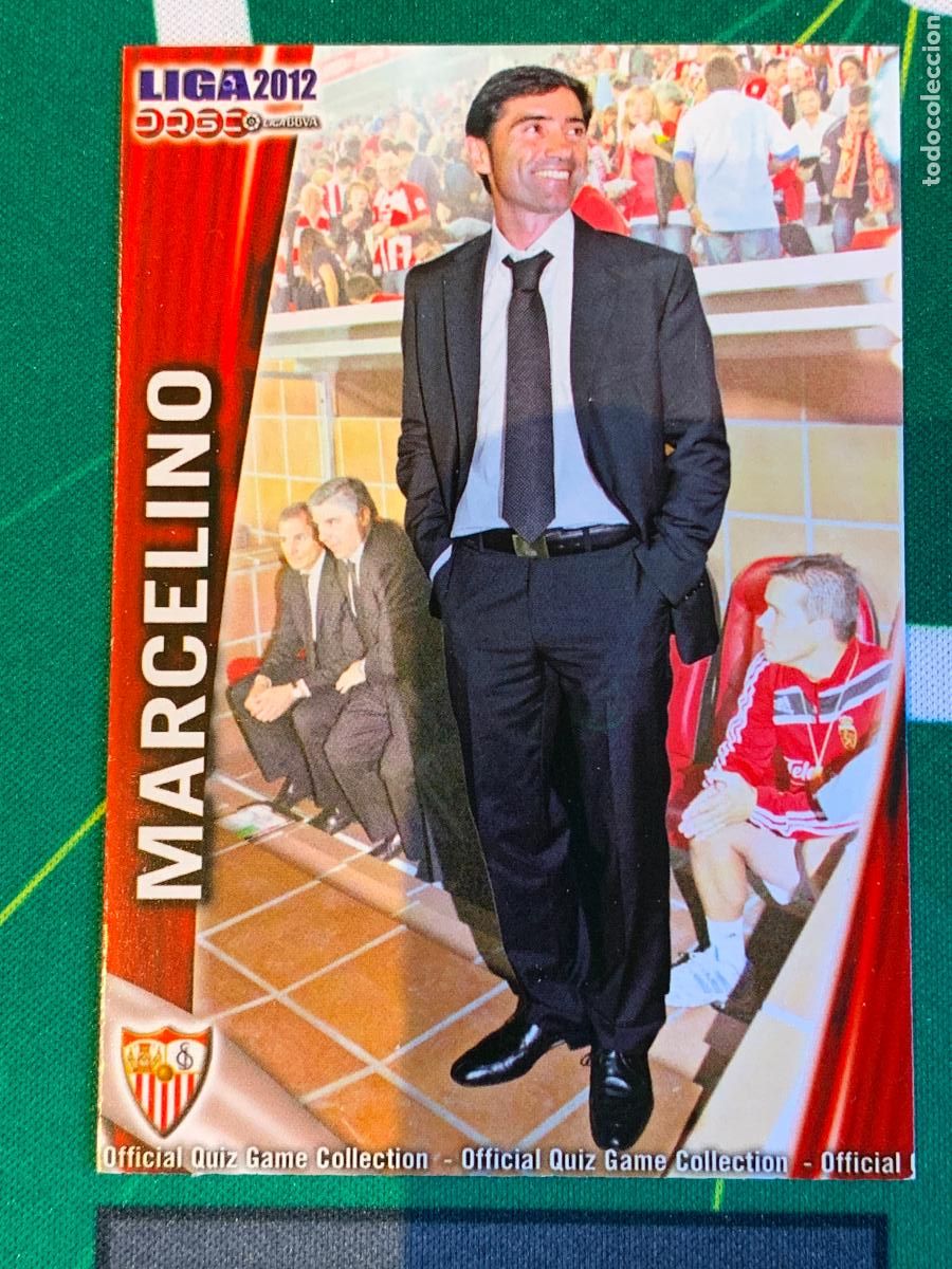 Cartes &agrave; collectionner de Football: 111 Marcelino Sevilla Manager FICHAS LIGA MUNDICROMO 2011 2012 11 12