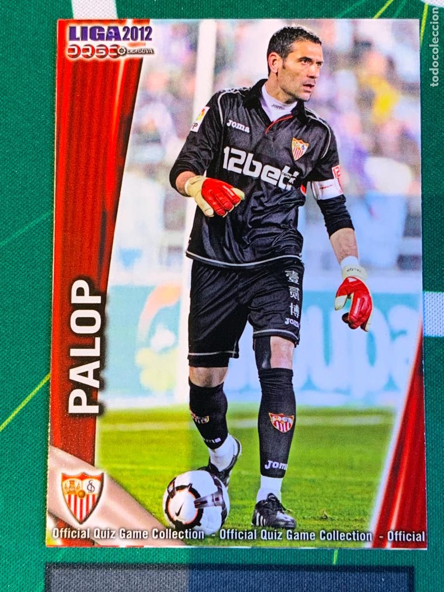 Cartes &agrave; collectionner de Football: 112 Palop Sevilla Base card FICHAS LIGA MUNDICROMO 2011 2012 11 12