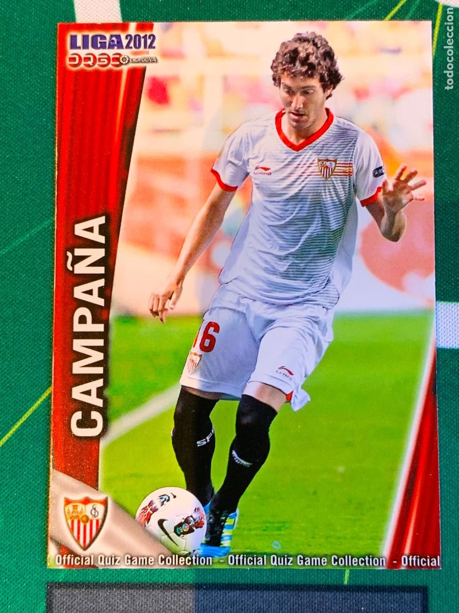 Cartes &agrave; collectionner de Football: 114 Campa&ntilde;a Sevilla Base card FICHAS LIGA MUNDICROMO 2011 2012 11 12