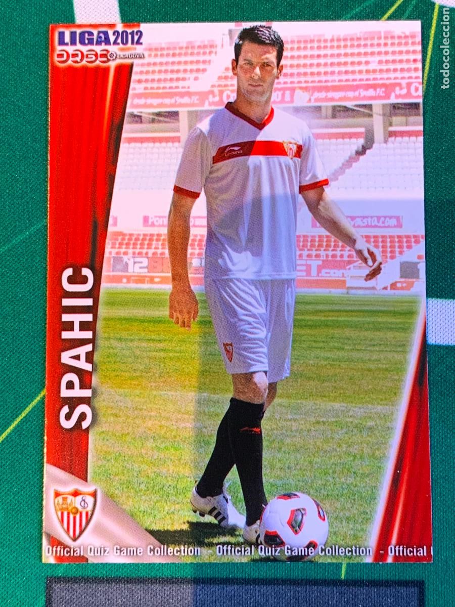 Figurine di Calcio: 115 Spahic Sevilla Base card FICHAS LIGA MUNDICROMO 2011 2012 11 12