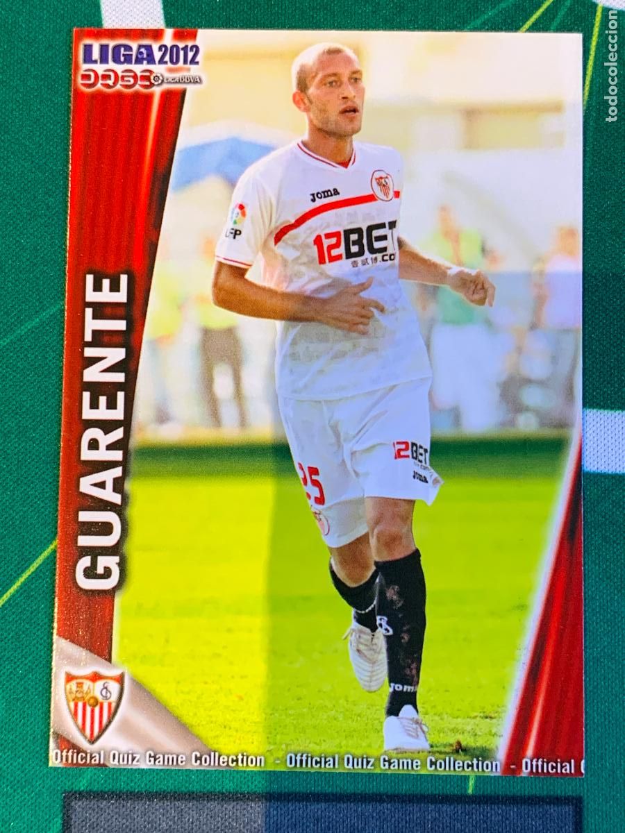 Cromos de F&uacute;tbol: 121 Guarente Sevilla Base card FICHAS LIGA MUNDICROMO 2011 2012 11 12