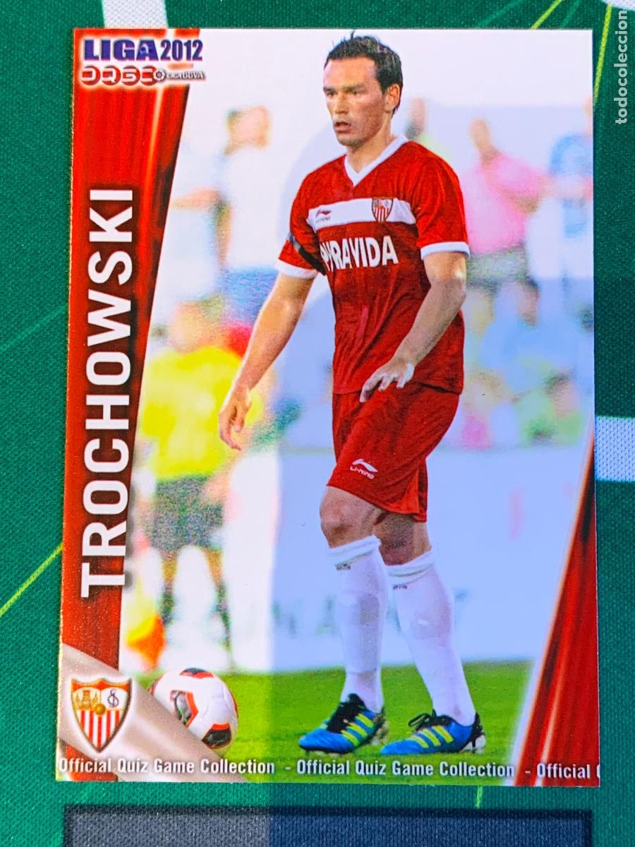 Cromos de F&uacute;tbol: 124 Trochowski Sevilla Base card FICHAS LIGA MUNDICROMO 2011 2012 11 12
